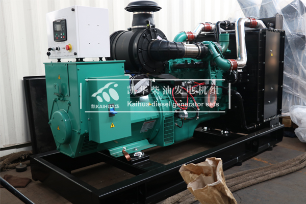 出口缅甸的250KW康明斯发电机组成功出厂