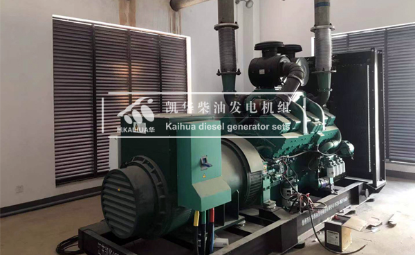 内蒙古生物800KW康明斯发电机组交付使用