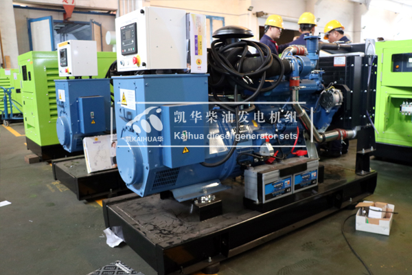 郑州人防两台75KW玉柴发电机组成功出厂