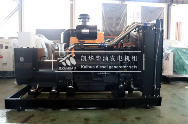 合肥房产500KW上柴发电机组成功出厂