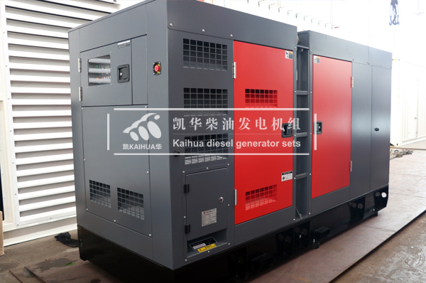 出口新加坡的200KW静音发电机组成功出厂